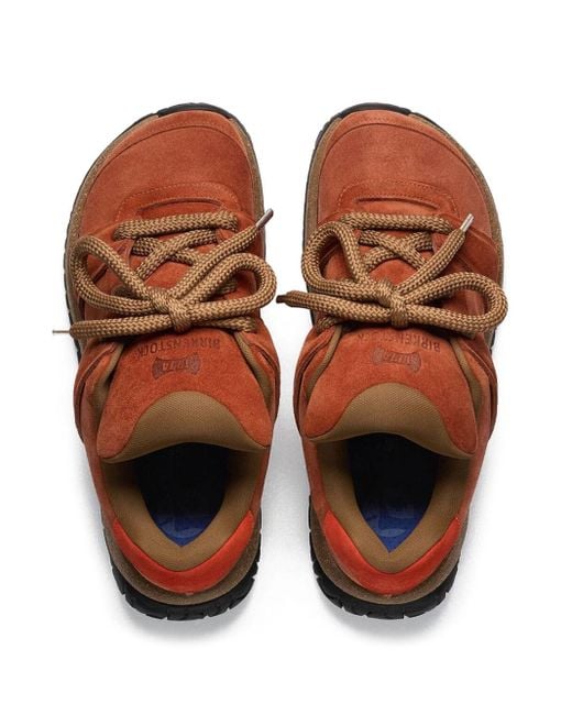 Birkenstock Brown Goerlitz Suede Sneakers Shoes