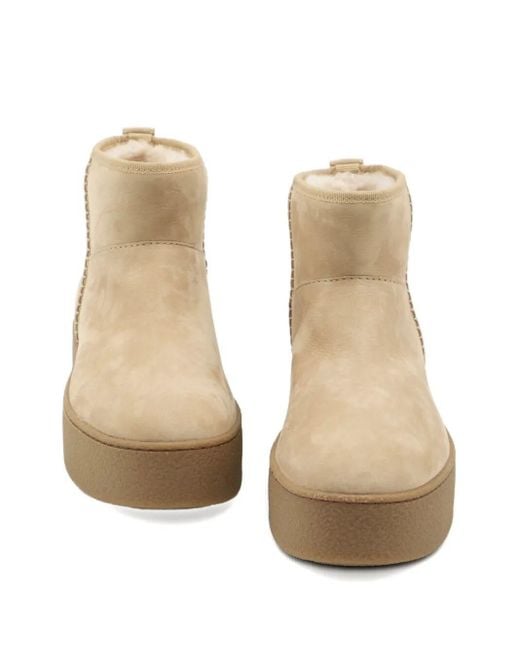 Hogan Natural Suede Ankle Boots