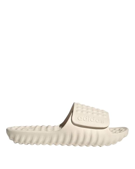 Adidas White Adissage 360Rec Slides