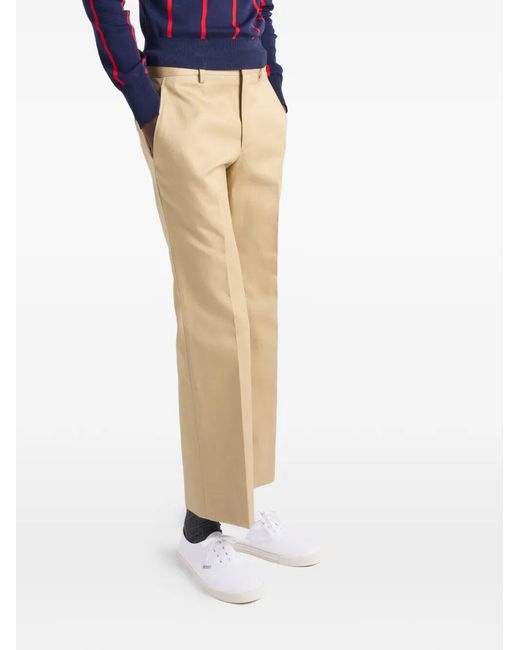 Prada White Drill Sneakers for men