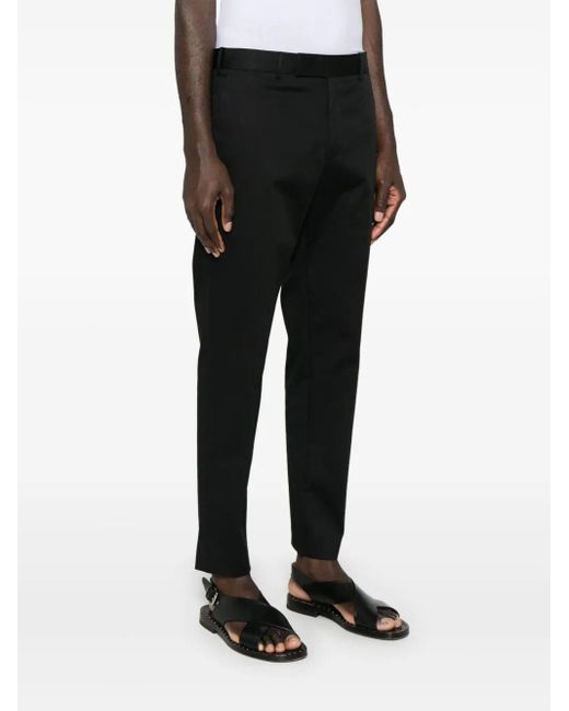 Pantaloni Torino Black Rebel Cotton Chino Trousers for men