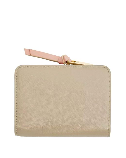 Marc Jacobs Natural The Utility Snapshot Mini Compact Wallet Accessories