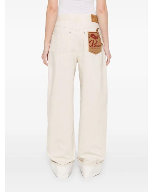 Bottega Veneta White Denim Cotton Jeans