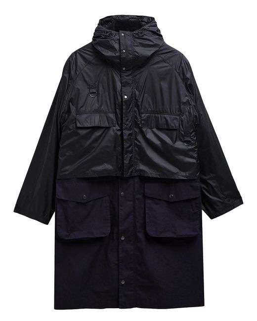 Barbour Blue X Kaptain Sunshine: 2-In-1 Design Endurance Casual Jacket for men