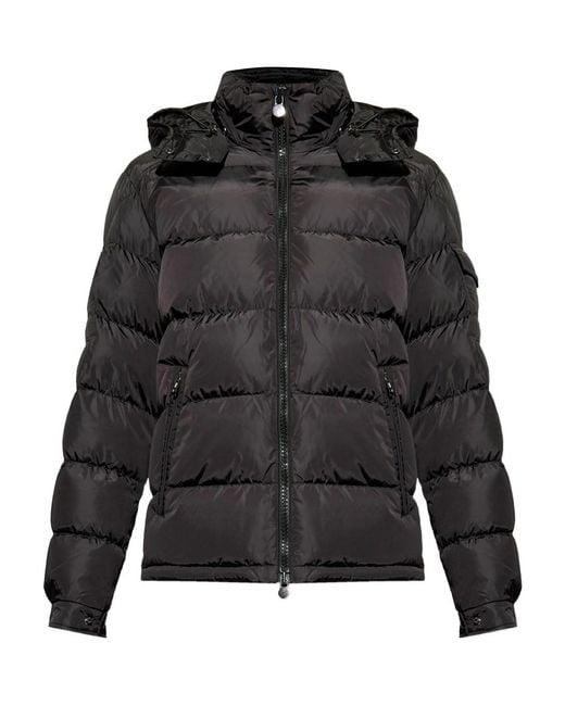 Moncler Black Short Down Jacket Maya Matt for men