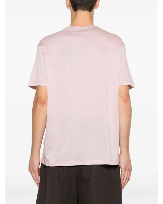 Paul & Shark Pink Logo T-Shirts for men