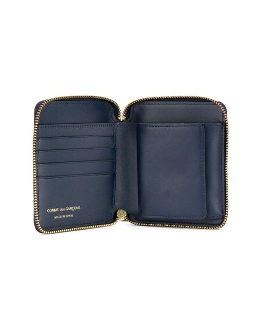 Comme des Garçons Blue Classic Wallet Accessories