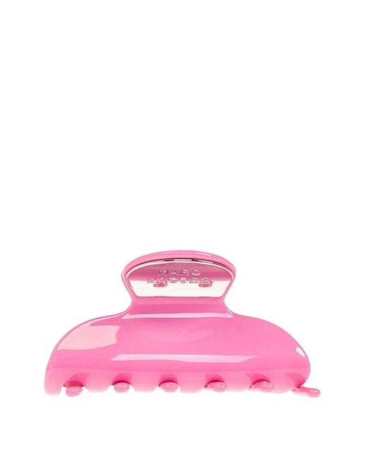 Marc Jacobs Pink Glossy Hair Clip