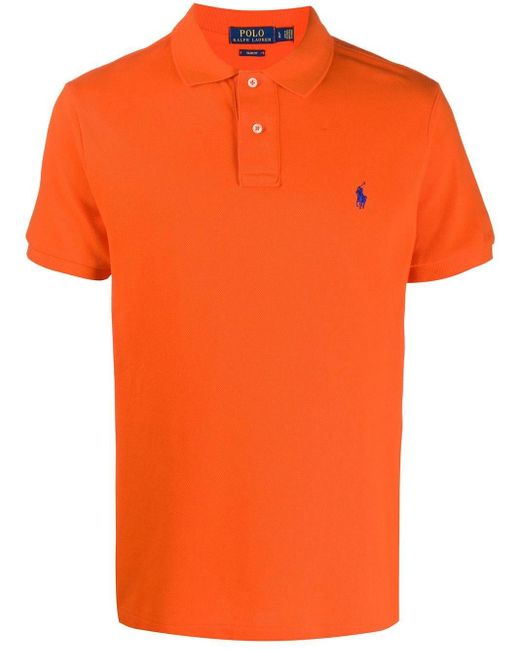 Polo Ralph Lauren Orange T-shirts And Polos for men