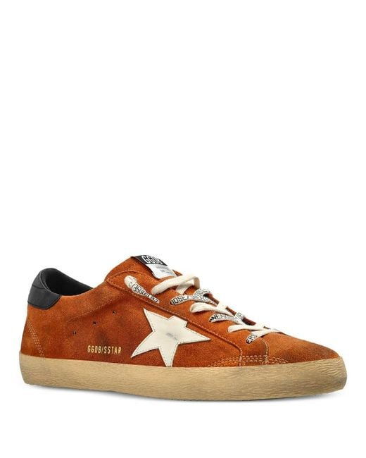 Golden Goose Deluxe Brand Brown Color-Block Sneakers for men