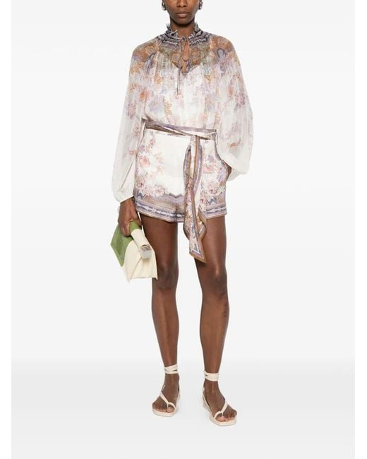 Zimmermann White Sweaters Viscose