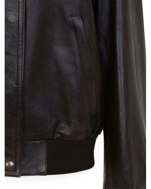 Prada Black Leather Jacket