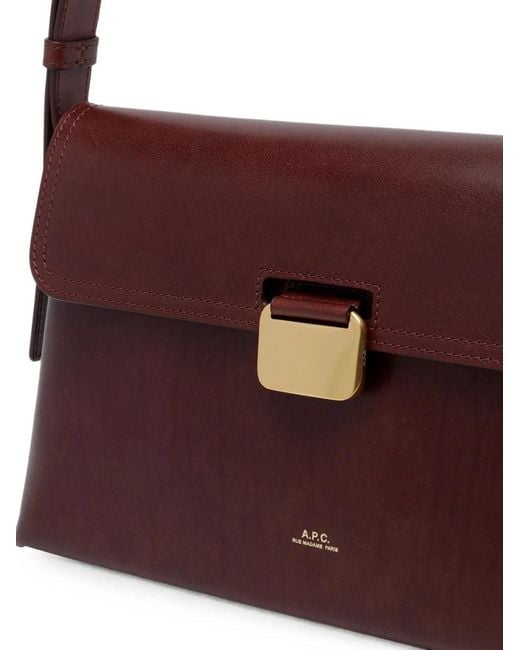 A.P.C. Purple Borsa Simone