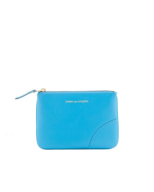 Comme des Garçons Blue Classic Wallet Accessories