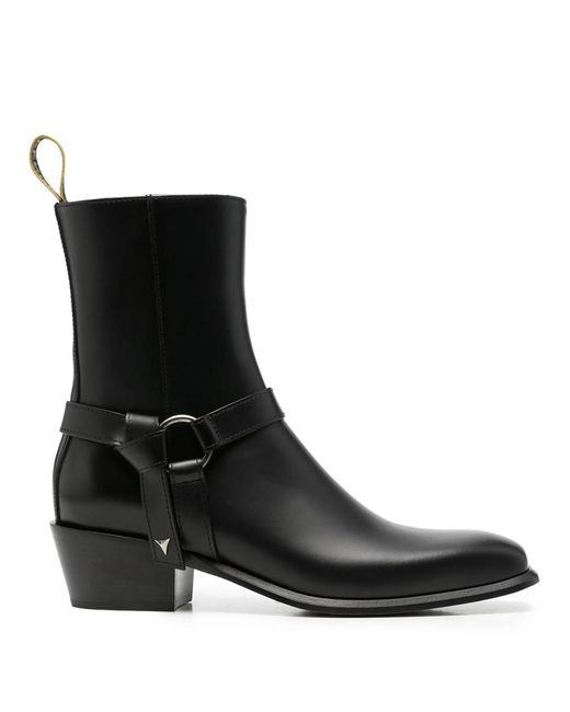 Fendi Black Double O Boots