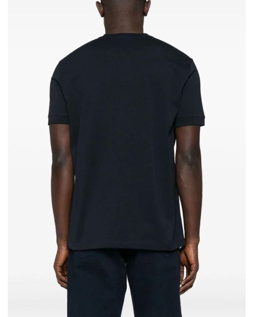 Giorgio Armani Black Jersey T-Shirt for men