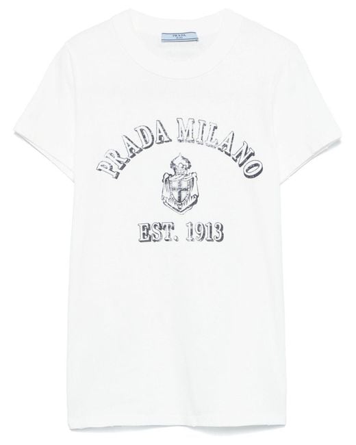 Prada White T-Shirts