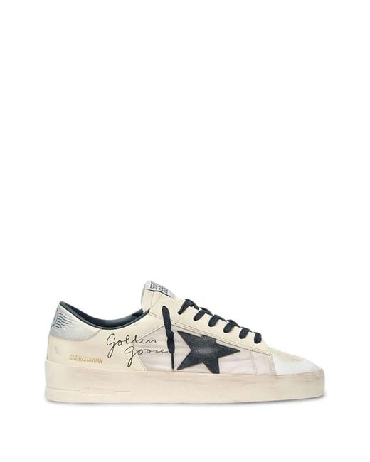 Golden Goose Deluxe Brand White Sneakers for men