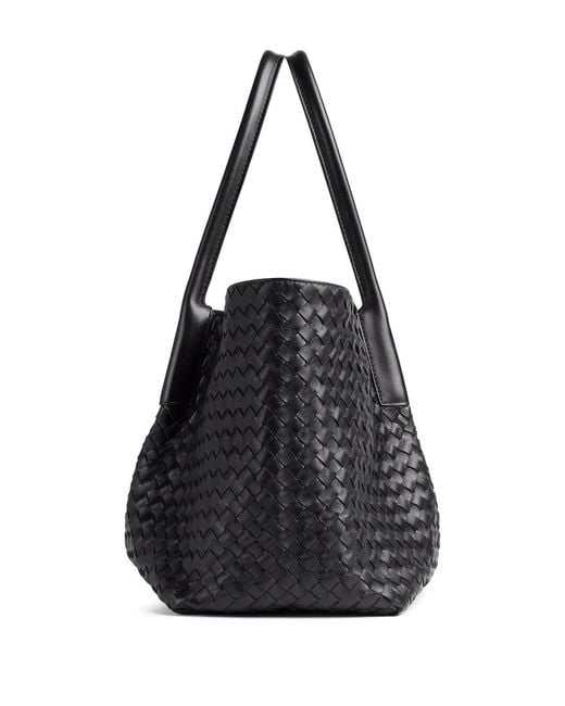 Bottega Veneta Black Large Pinacoteca Tote Bag