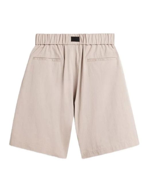 Y-3 Natural Wide Leg Shorts for men