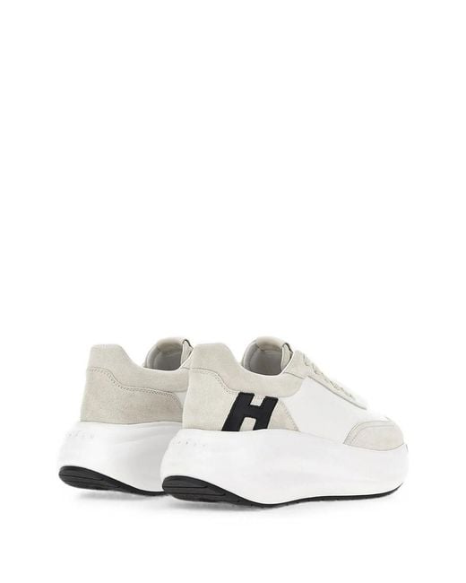 Hogan White Maxi I Active Sneakers