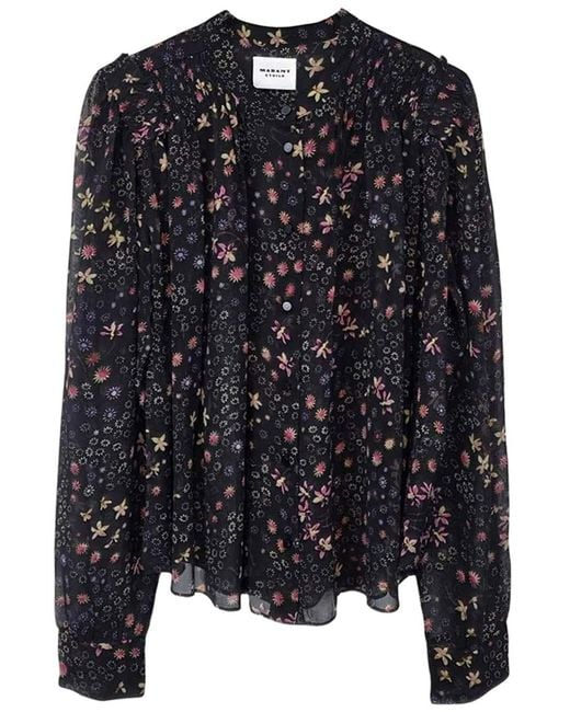 Isabel Marant Black Top Florine