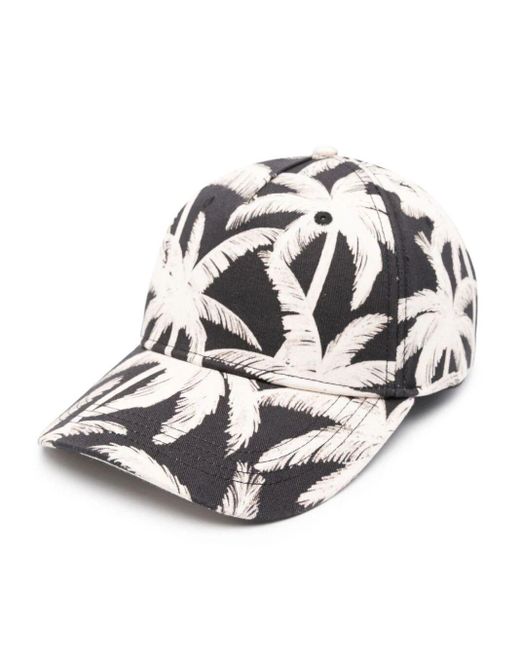 Palm Angels Black Palm Hat Accessories for men