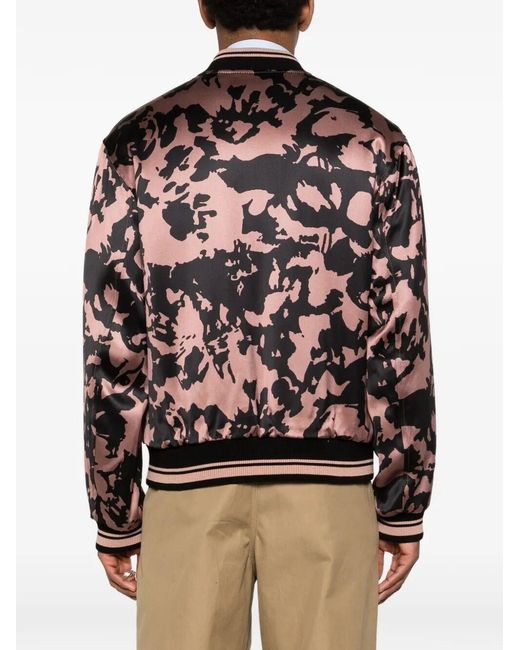 Dries Van Noten Multicolor Volker Reversible Bomber Jacket for men