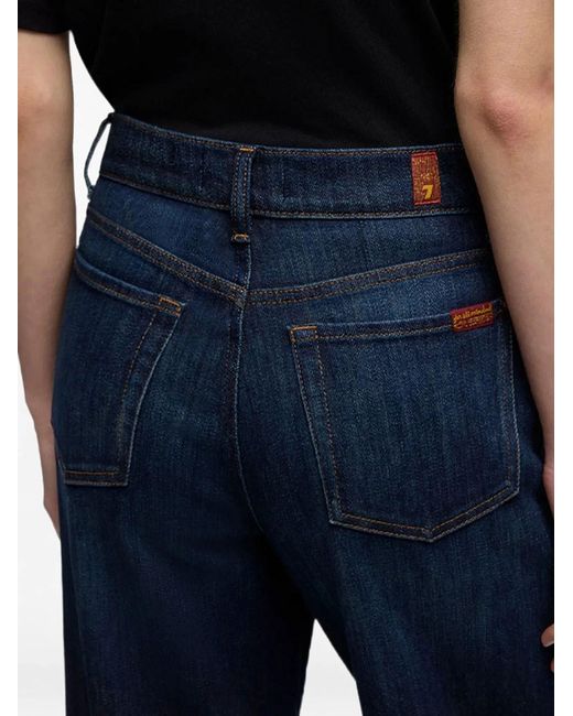 7 For All Mankind Blue Tailorless Lotta