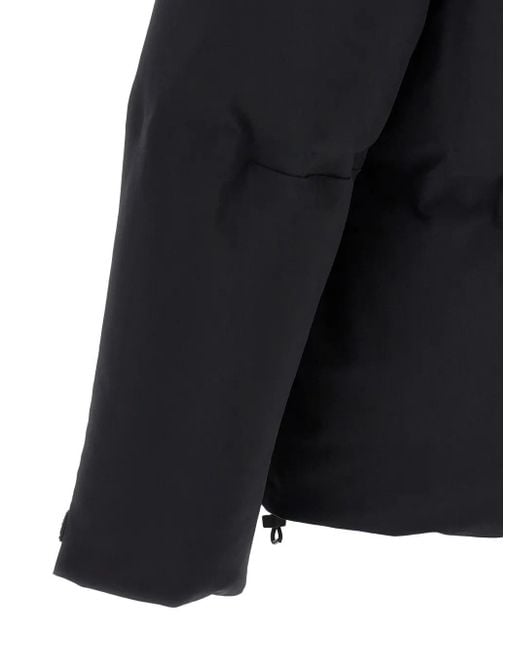 Herno Blue New Impact High-Neck Short Down Jacket Clothing for men