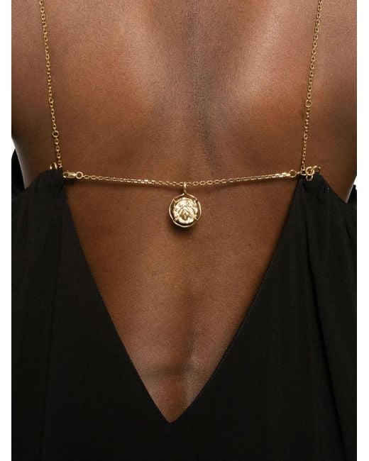 Chloé Black Silk Long Dress