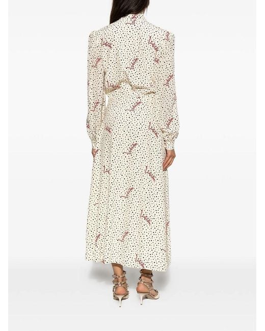 Valentino Garavani Natural Midi Dress