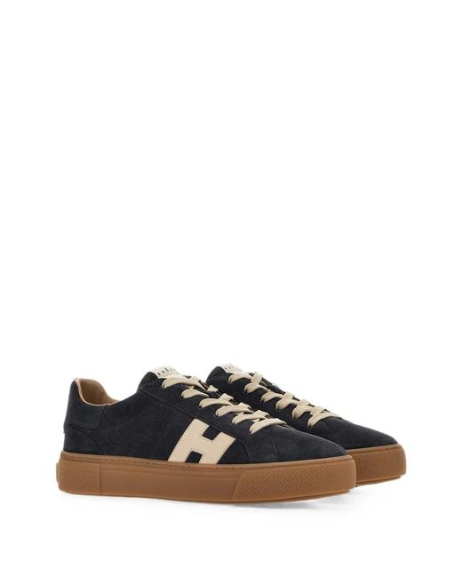 Hogan Black Sneakers Crosswind for men