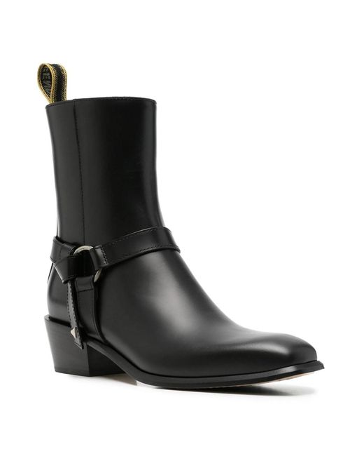 Fendi Black Double O Boots