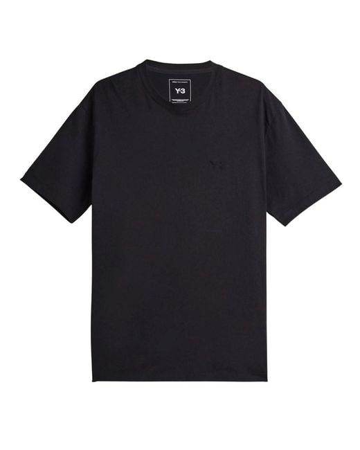 Y-3 Black T-Shirt Regular Fit for men
