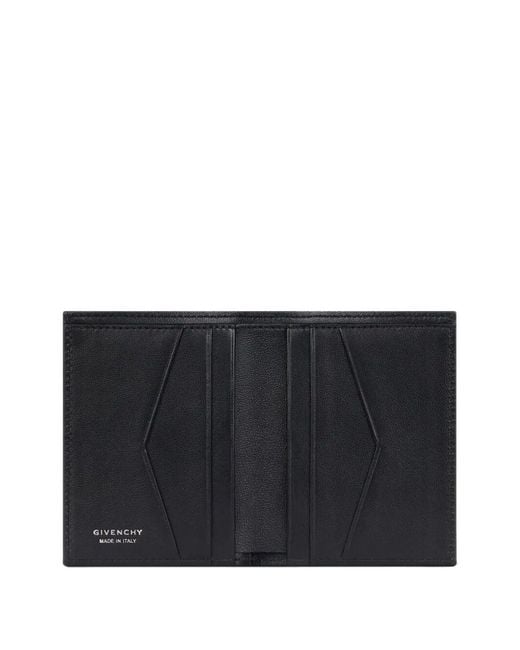 Givenchy Black Grained Leather Card Holder for men