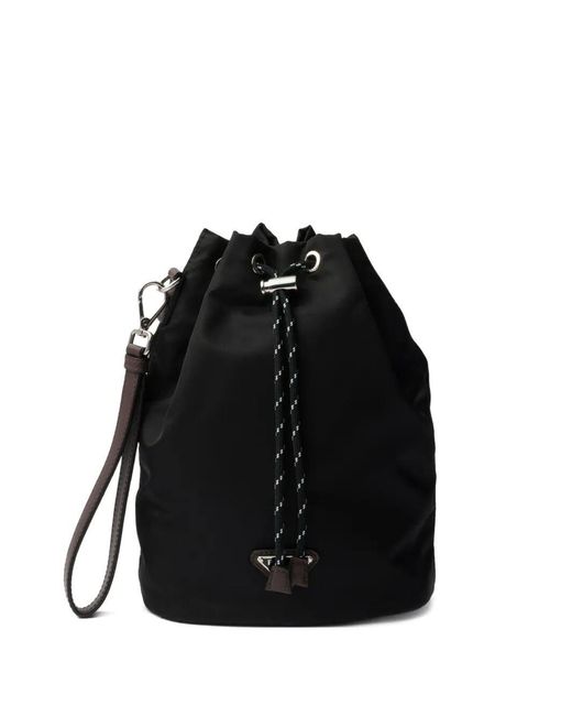 Prada Black Speedrock Pouch for men