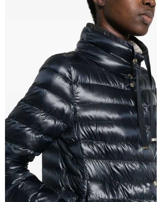 Herno Black Ultralight Reversible Down Jacket Clothing
