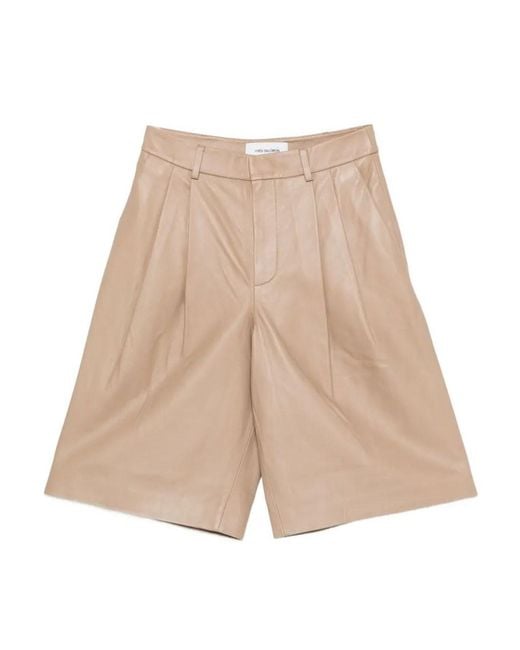 Yves Salomon Natural Solid Shorts
