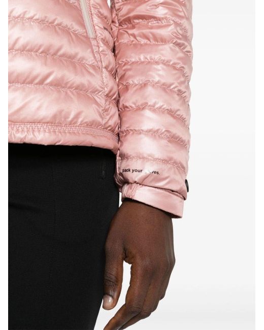 Moncler Pink 1A00013/539Yl Short Down Jacket Grenoble
