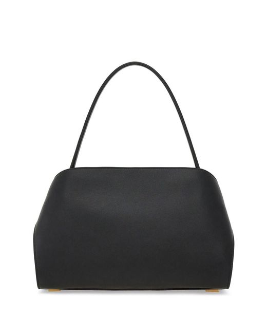 Ferragamo Black Hug Soft Medium Bicolor Shoulder Bag