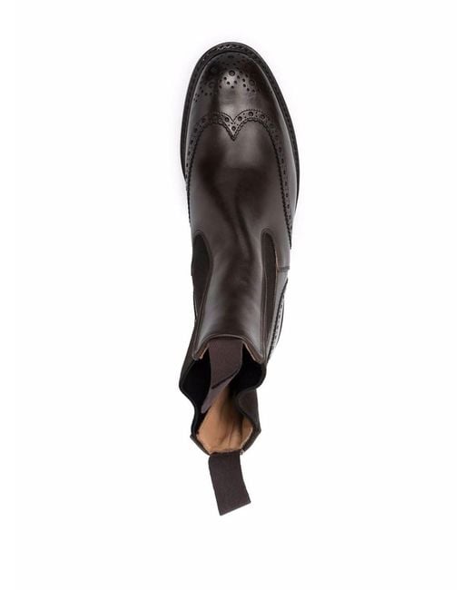 Tricker's Brown Country Dealer Henry Boots for men
