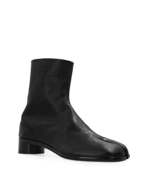 Maison Margiela Black Tabi Ankle Boots for men