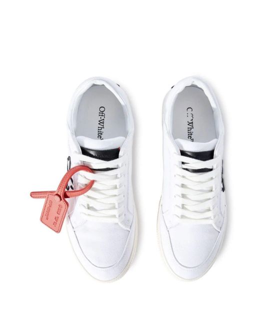 Off-White c/o Virgil Abloh White Off- New Vulcanized Low Sneakers