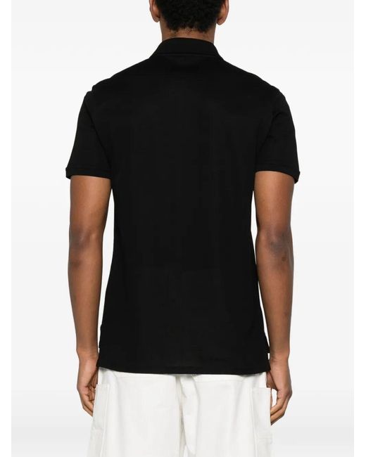 Givenchy Black Short Sleeve Polo Regular Fit for men