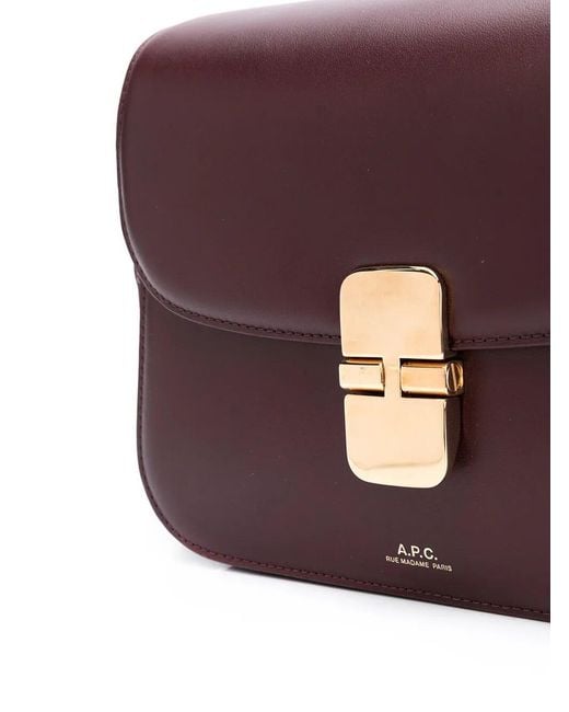 A.P.C. Purple Sac Grace Small