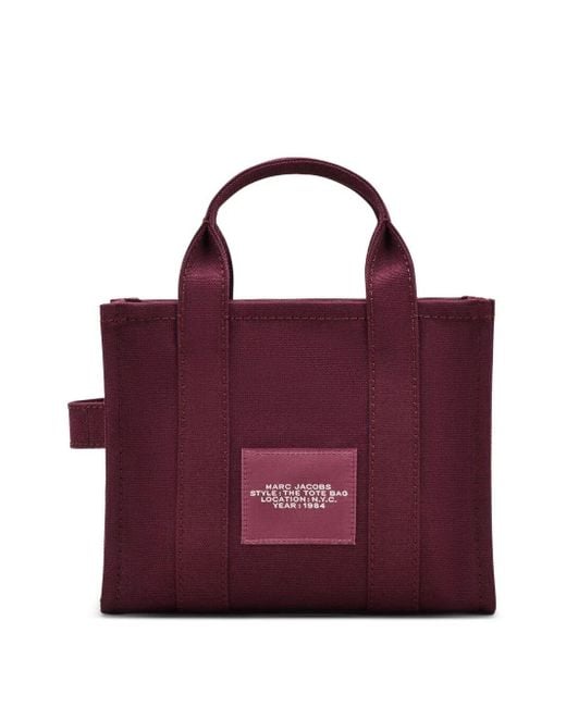 Marc Jacobs Purple The Canvas Small Tote Bag