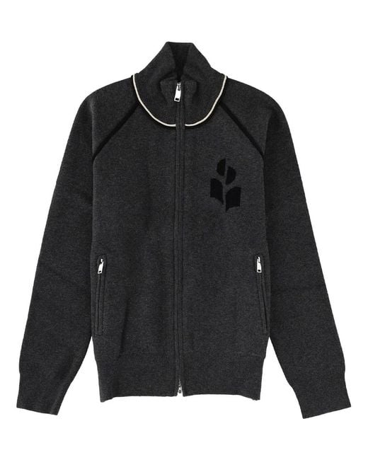 Isabel Marant Black Cardigan Lanya