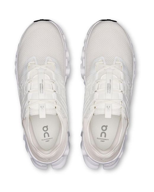 On Shoes White Cloudswift Amp Sneakers for men