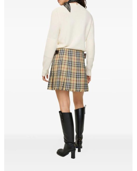Burberry Metallic Skirts